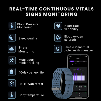 VitaTrack™ - Wellness Smart Band